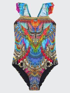 Camilla Girl’s One Piece Floral 'Guardians Of The Sun' Swimwear Bathing Suit 12